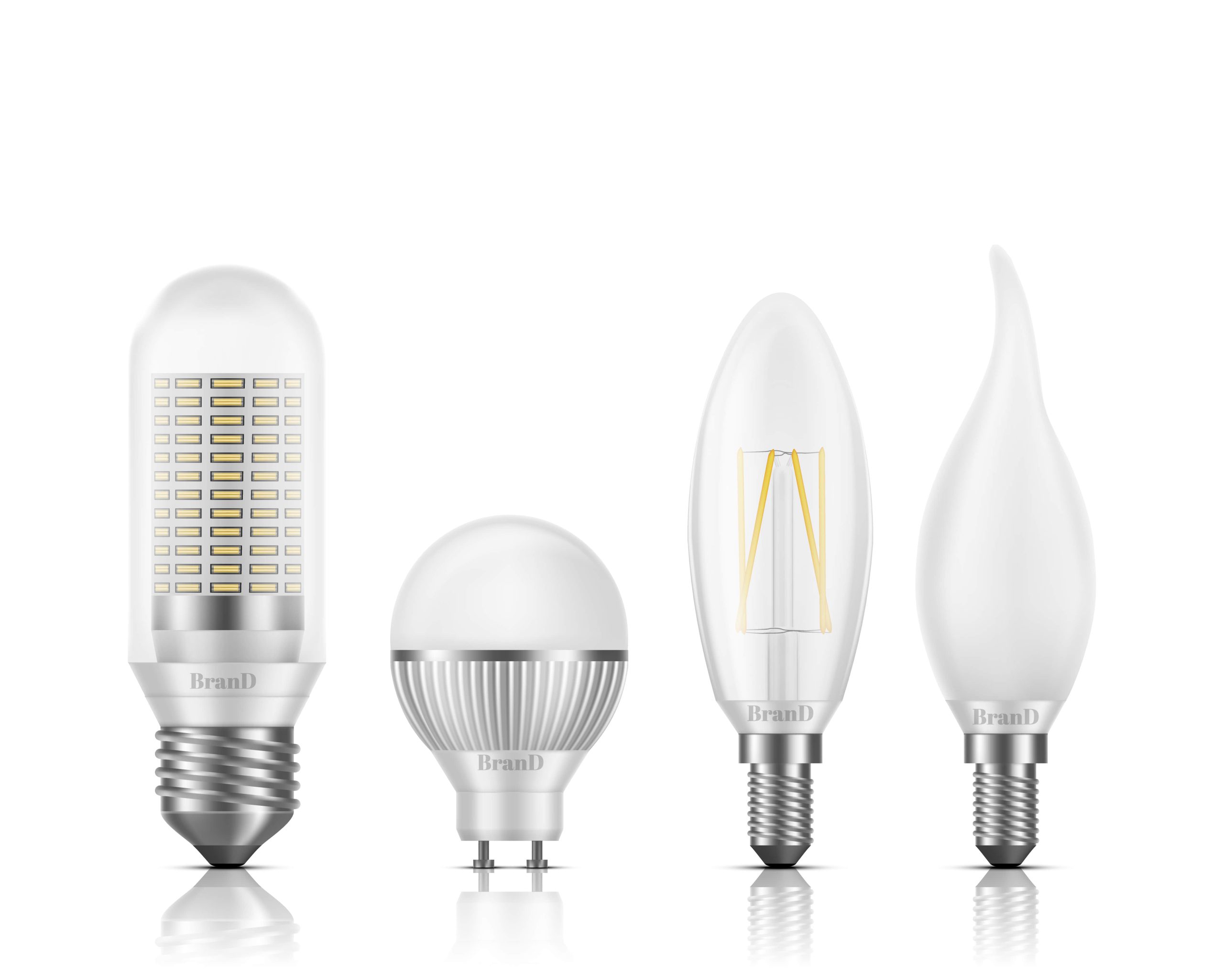 Types of LED lamps